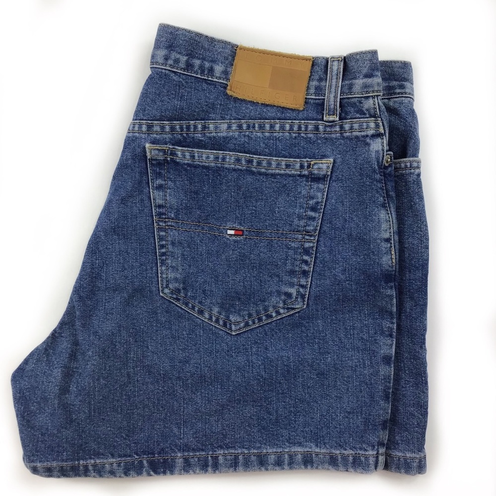 New Vintage Tommy Hilfiger Denim jean shorts  10 - Picture 2 of 8
